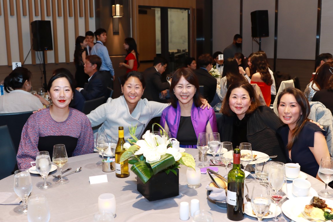 Members networking at event